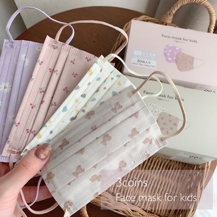 NON-WOVEN FACE MASK/3COINS/マスクを使ったクチコミ(1枚目)