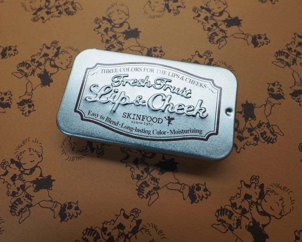 フレッシュフルーツ リップ＆チーク トリオ/SKINFOOD/ジェル・クリームチークを使ったクチコミ（1枚目）