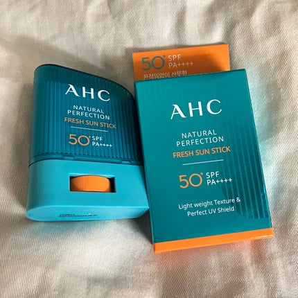 ナチュラルパーフェクションフレッシュサンスティック/AHC/日焼け止めスティックを使ったクチコミ(1枚目)