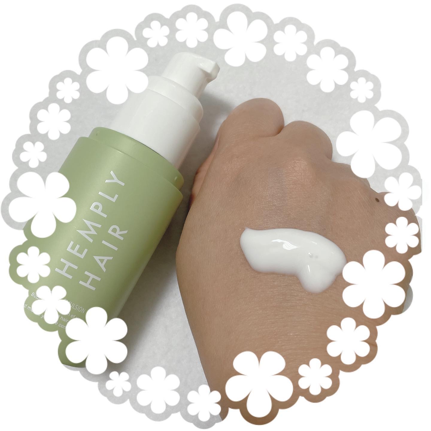 モイスチャーエマルジョン /HEMPLY HAIR/ヘアミルクを使ったクチコミ（2枚目）