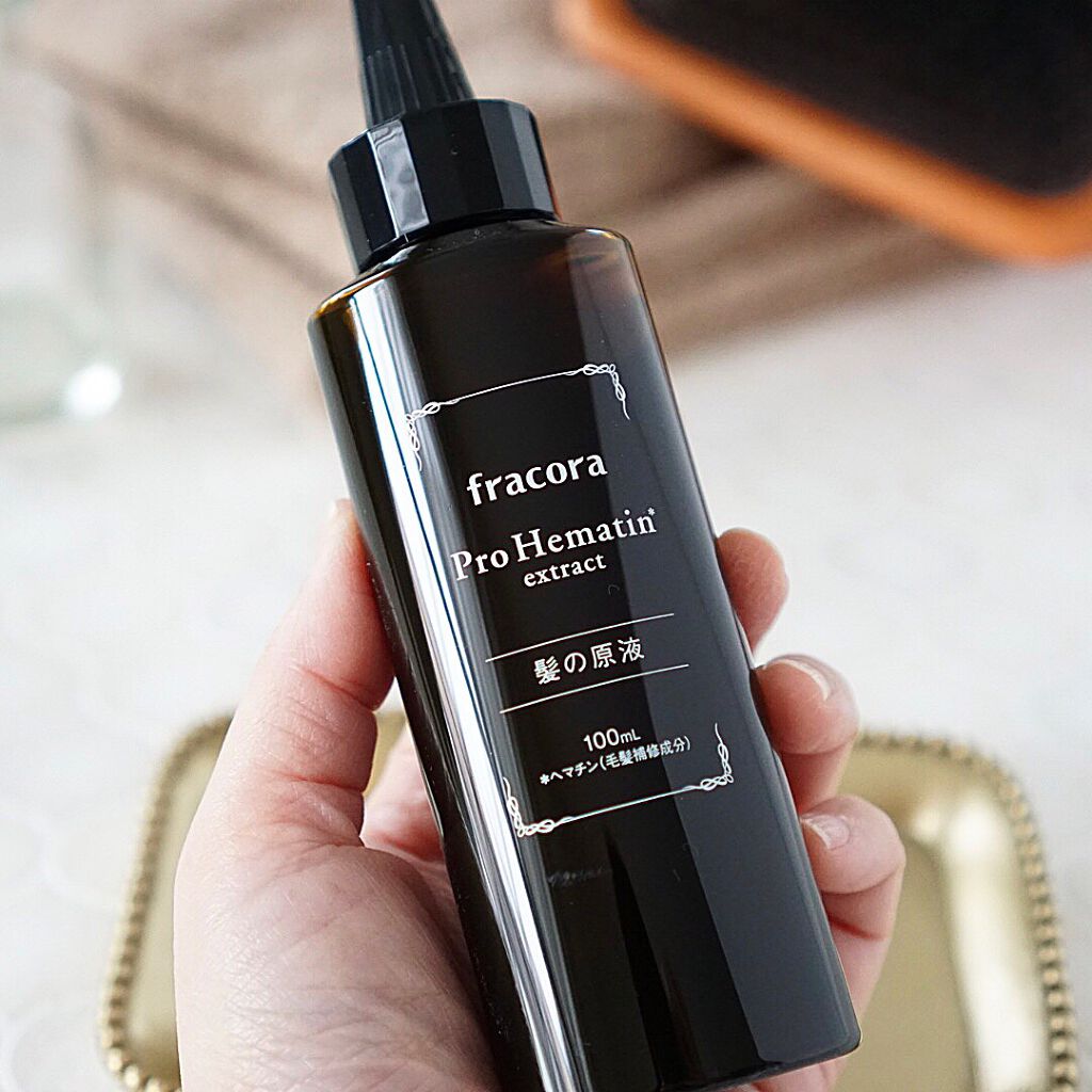 プロヘマチン原液/fracora/洗い流すヘアトリートメントを使ったクチコミ(2枚目)