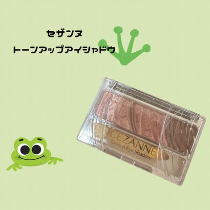 トーンアップアイシャドウ/CEZANNE/アイシャドウパレットを使ったクチコミ(1枚目)