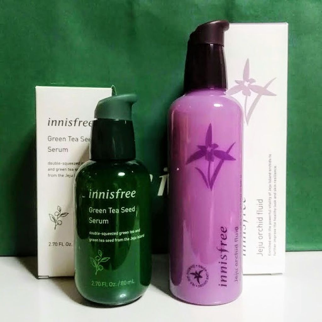 ððdodokoðð on LIPS ãinnisfreeã°ãªãŒã³ãã£ãŒã·ãŒãã»ã©ã ïŒçŸå®¹æ¶²ïŒãªãŒãã..ãïŒ1æç®ïŒ