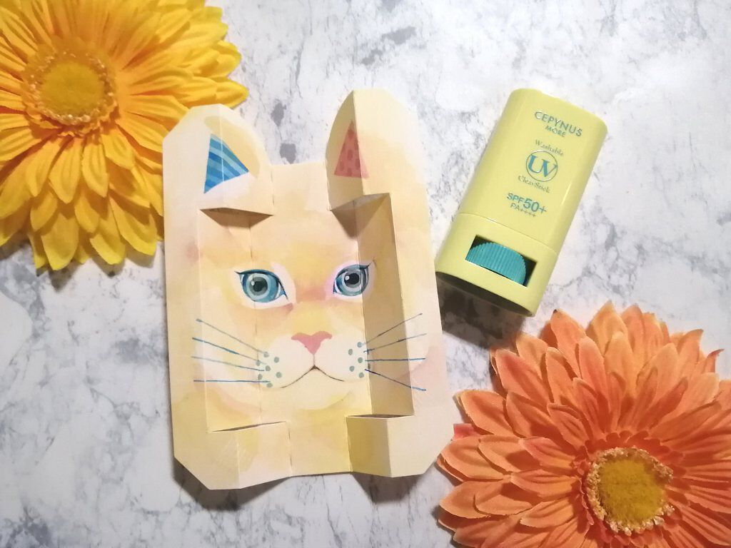 ウォッシャブル UV クリアスティック/CEPYNUS MORE(セピナス モア)/日焼け止めスティックを使ったクチコミ（2枚目）
