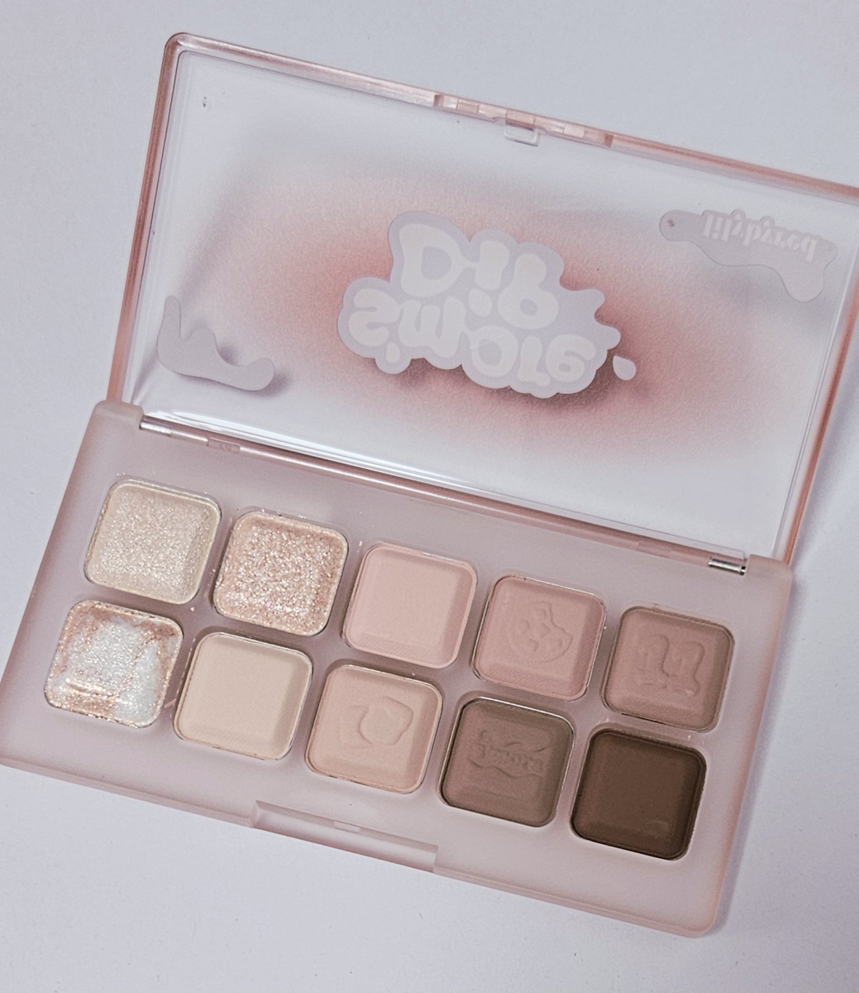 ムードキーボード 11 Choco Chip Smore/lilybyred/アイシャドウパレットを使ったクチコミ（1枚目）