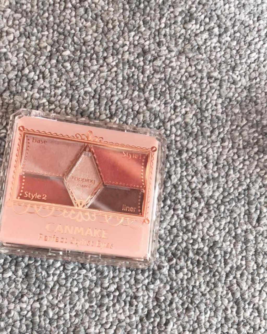 【旧品】パーフェクトスタイリストアイズ/キャンメイク/アイシャドウパレットを使ったクチコミ(2枚目)