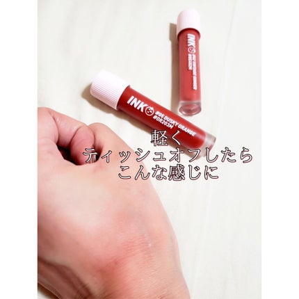 インク マット ブラー ティント/PERIPERA/口紅を使ったクチコミ(4枚目)