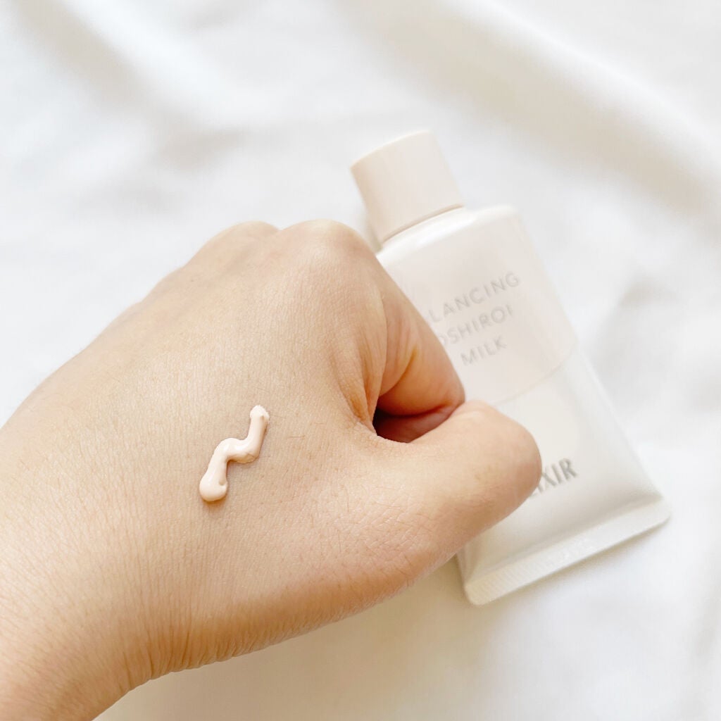 エリクシール ルフレ バランシング おしろいミルク C/エリクシール/乳液を使ったクチコミ(2枚目)