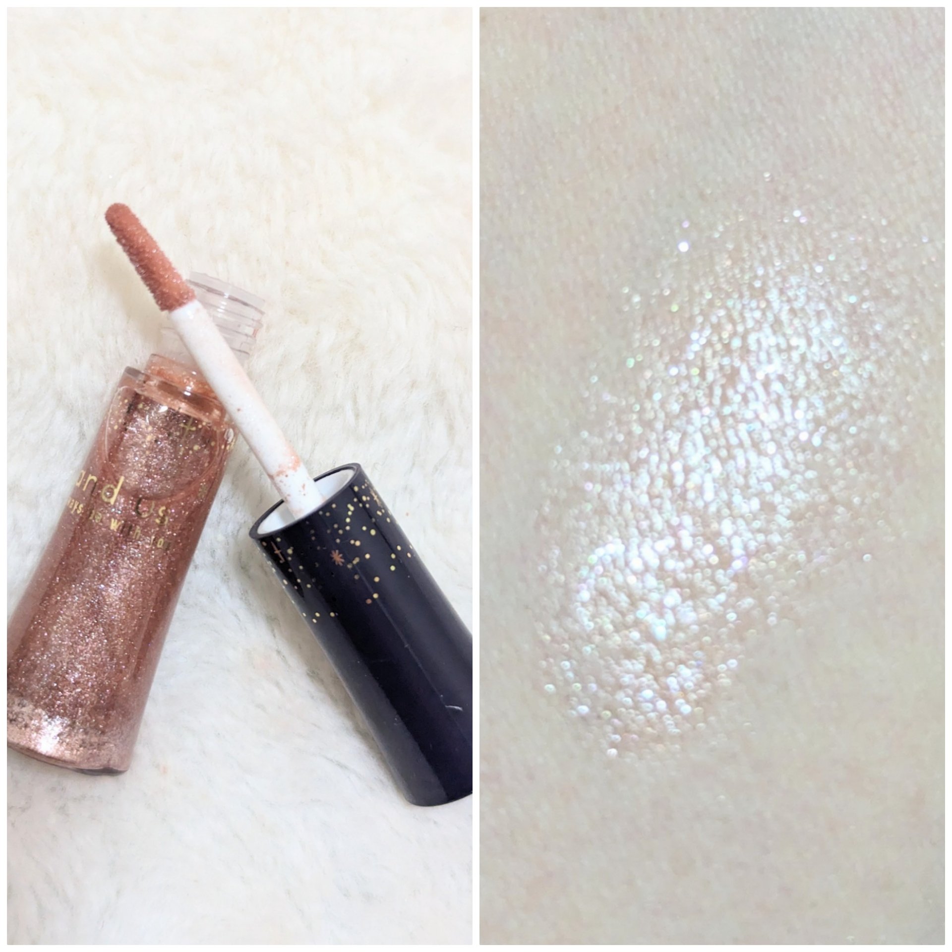 and us AUSリキッドアイシャドウのクチコミ「スリーコインズのHOLIDAYとして発売されている
#andus 
#AUSリキッドアイシャド.....」（2枚目）