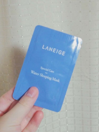 ウォータースリーピングパック/LANEIGE/フェイスクリームを使ったクチコミ（1枚目）