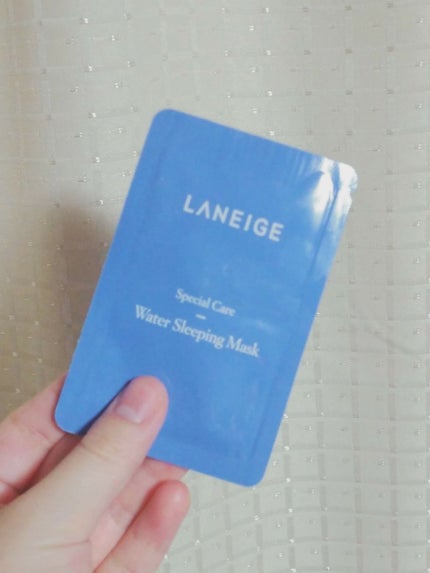 ウォータースリーピングパック/LANEIGE/フェイスクリームを使ったクチコミ(1枚目)