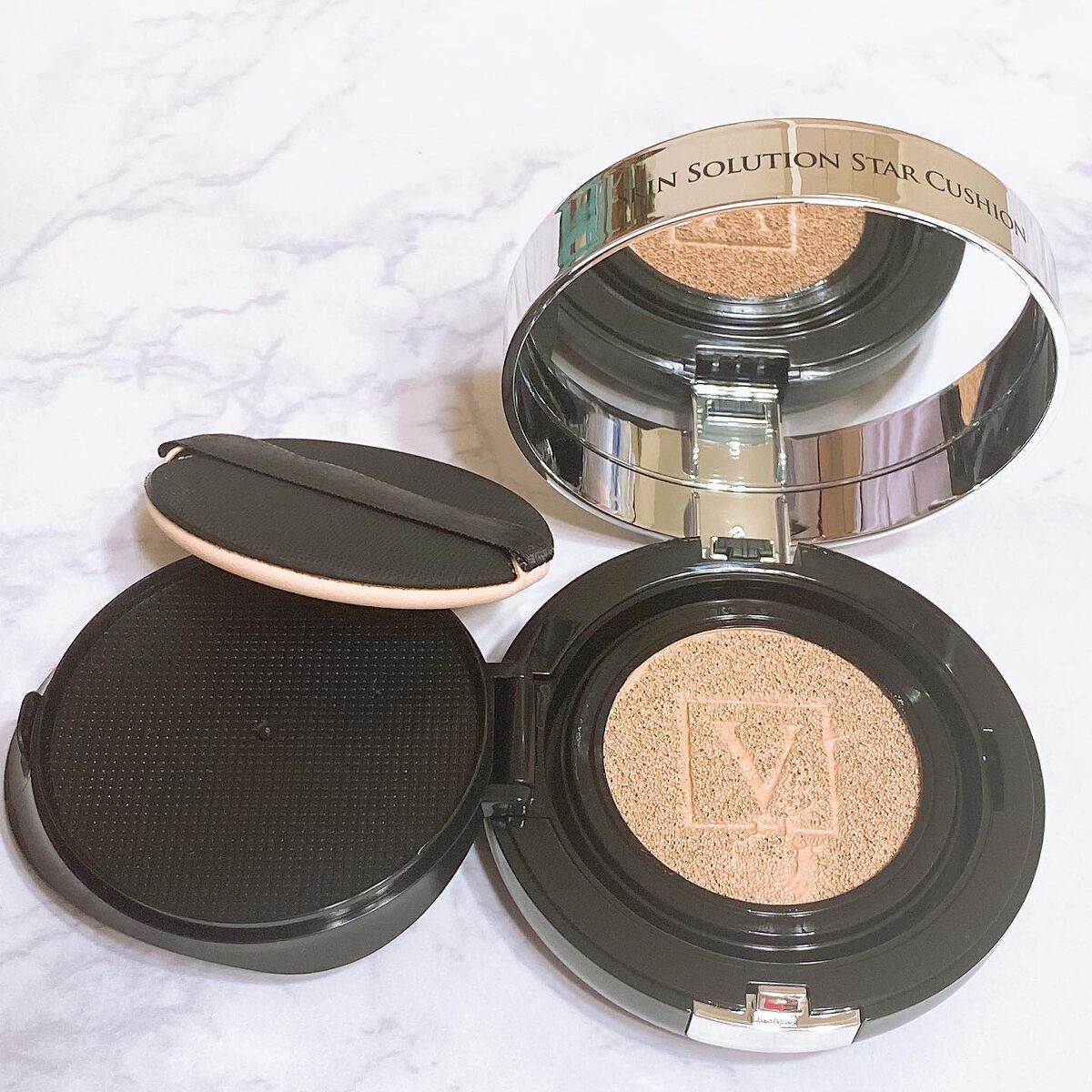 スキンソリューションスタークッション/FAU/クッションファンデーションを使ったクチコミ(1枚目)