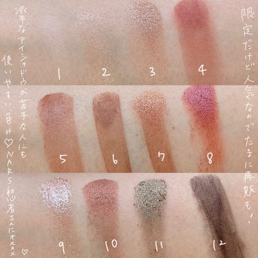 ナーズイスト ウォンテッド アイシャドーパレット/NARS/アイシャドウパレットを使ったクチコミ（3枚目）