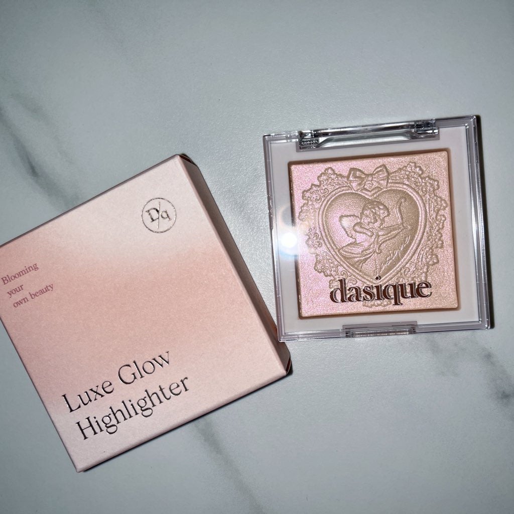 それゆけわかまるちゃん on LIPS 「♡♡👼dasique新作ハイライト👼♡♡天使のパケが可愛いツヤ..」(3枚目)