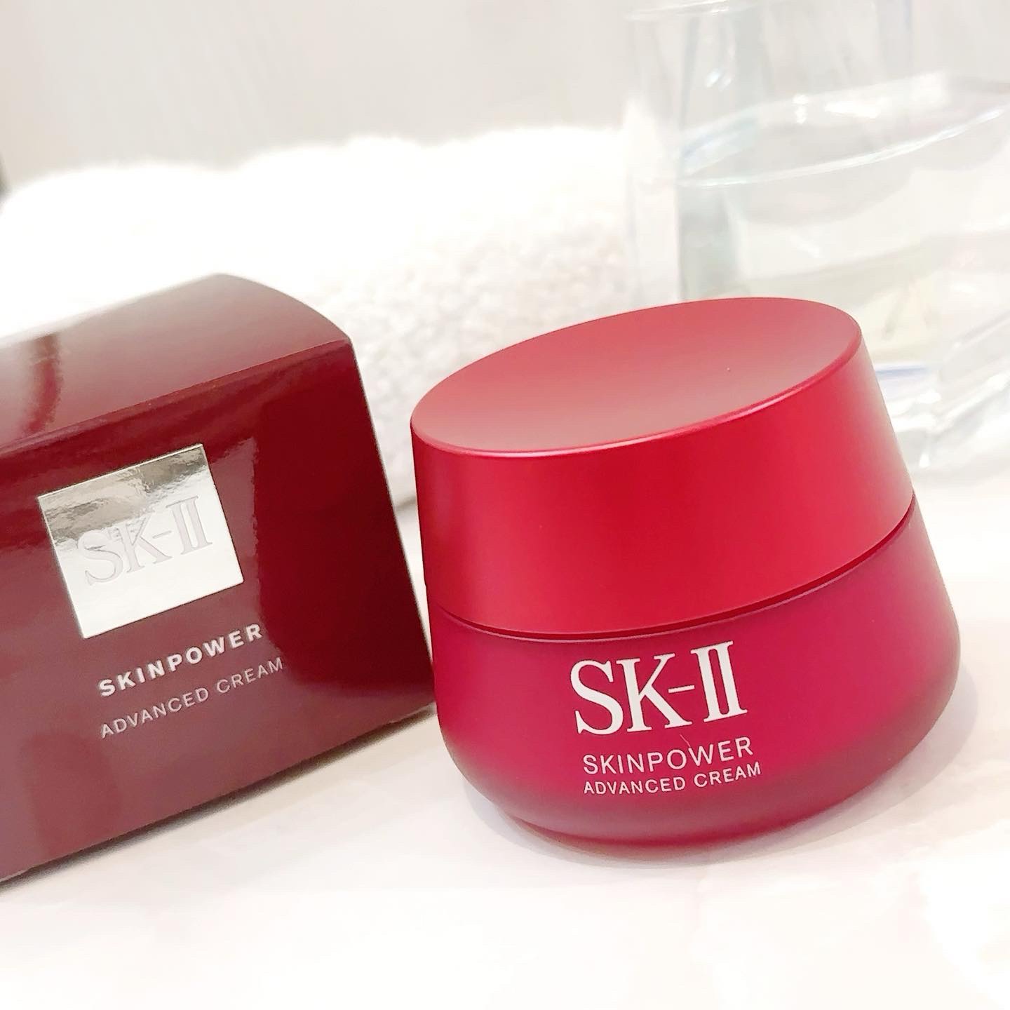 SK-II SKINPOWER アドバンスドクリーム 80g スキンパワーアドバンスト |保湿フェイスクリーム| SK-II 日本