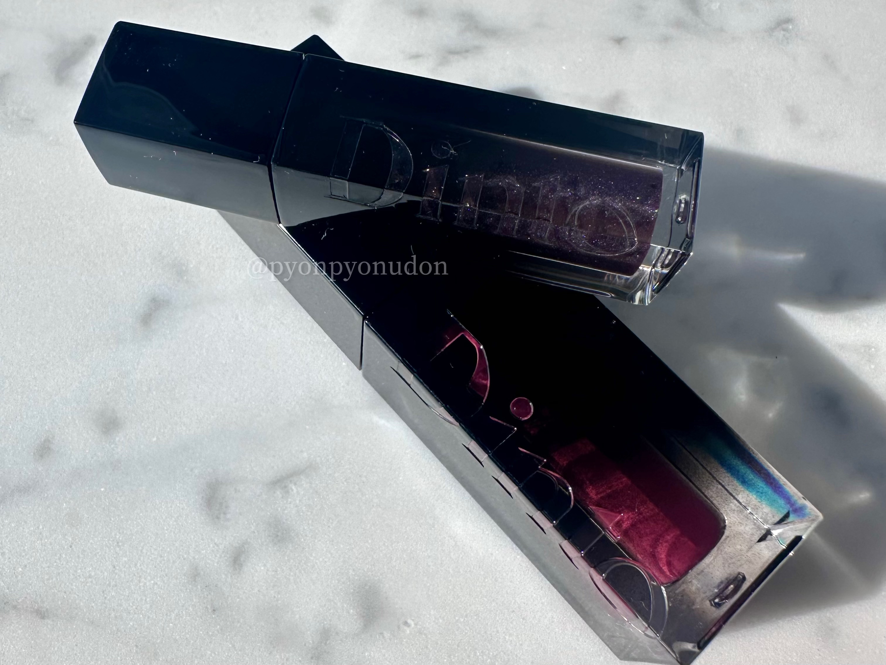 ボリュームパールキッスグロス/Dinto/リップグロスを使ったクチコミ（2枚目）