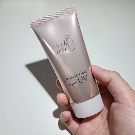 フォーザエフ 薬用 リンクルクリア ハンド UV /ナリスアップ/ハンドクリームを使ったクチコミ(1枚目)