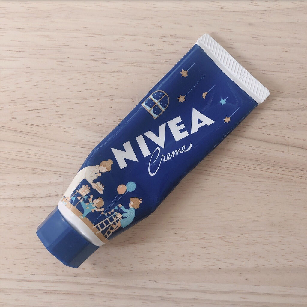 ニベアクリーム 限定デザイン チューブ(生産終了）/ニベア/ボディクリームを使ったクチコミ（1枚目）