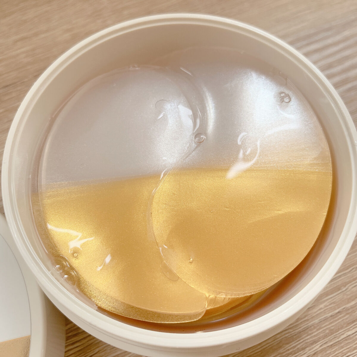 GOLD COLLAGEN DUAL EYE PATCH/SNP/アイケア・アイクリームを使ったクチコミ（2枚目）