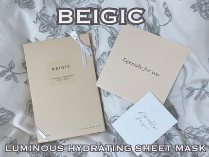 ルミナスハイドレーティングシートマスク/BEIGIC/シートマスク・パックを使ったクチコミ(1枚目)