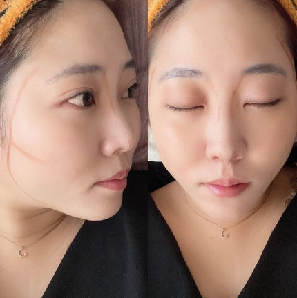 &be コントゥアペン/&be/シェーディングを使ったクチコミ(2枚目)