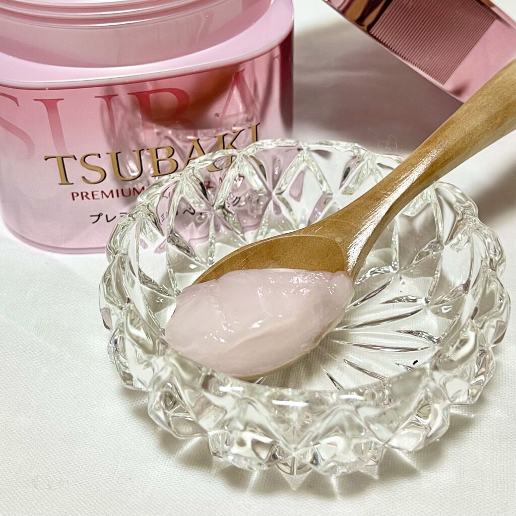 プレミアムリペアマスク（資生堂　プレミアムリペアマスク） S (春ツバキの香り)/TSUBAKI/ヘアマスク・ヘアパックを使ったクチコミ（1枚目）