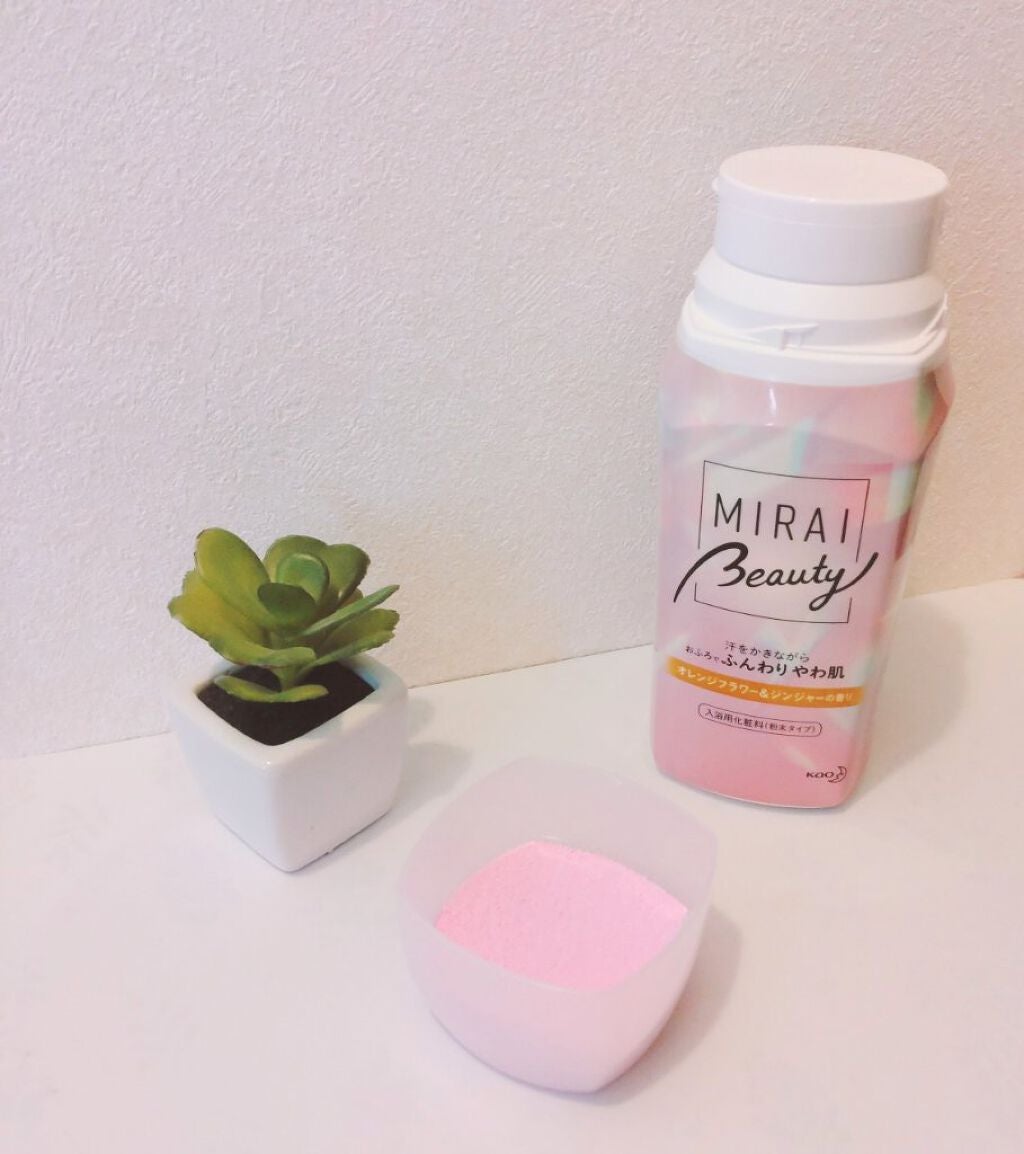 MIRAI beauty バスソルト/花王/炭酸系入浴剤を使ったクチコミ(1枚目)
