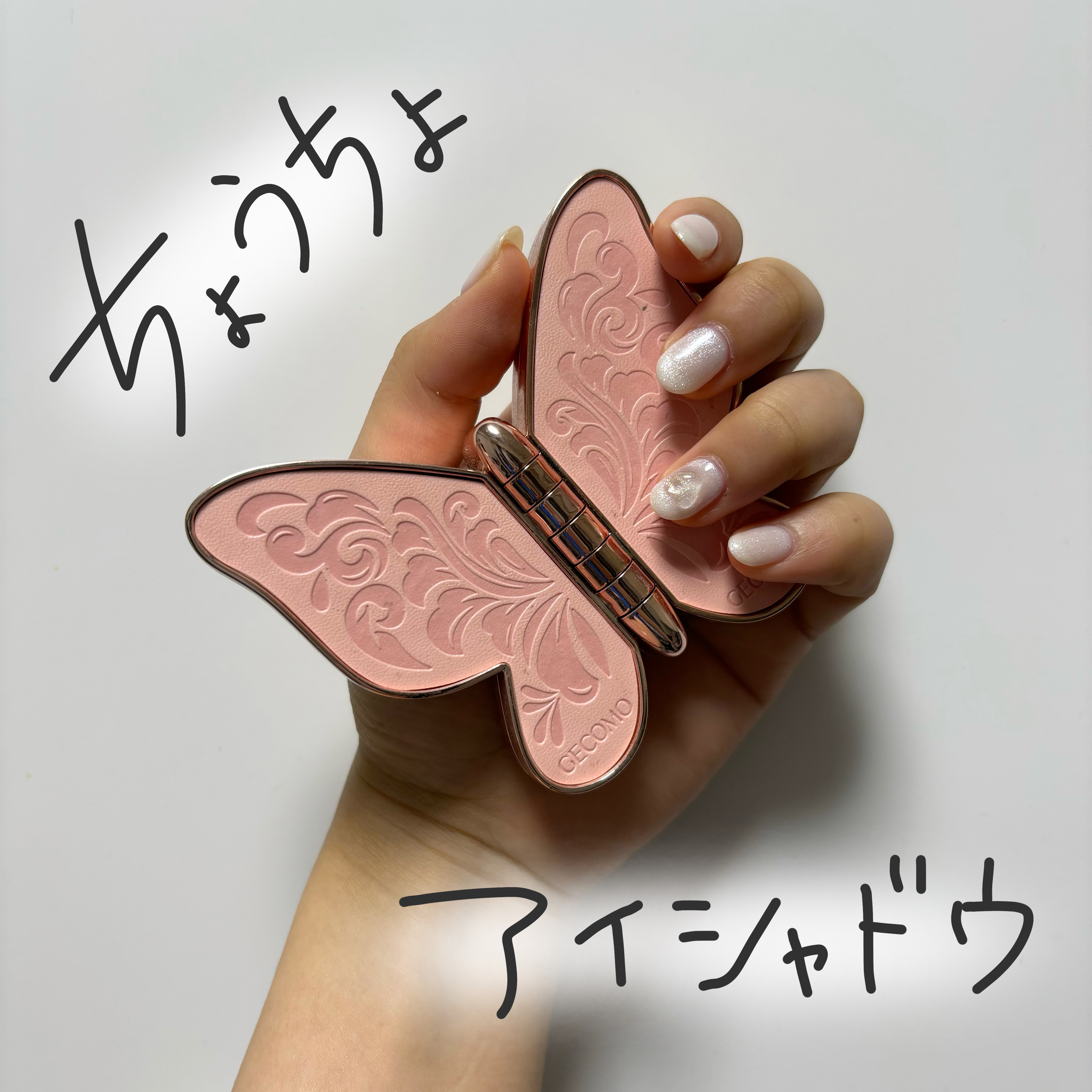 butterfly 6 colors Eye Shadow/gecomo/アイシャドウパレットを使ったクチコミ（1枚目）