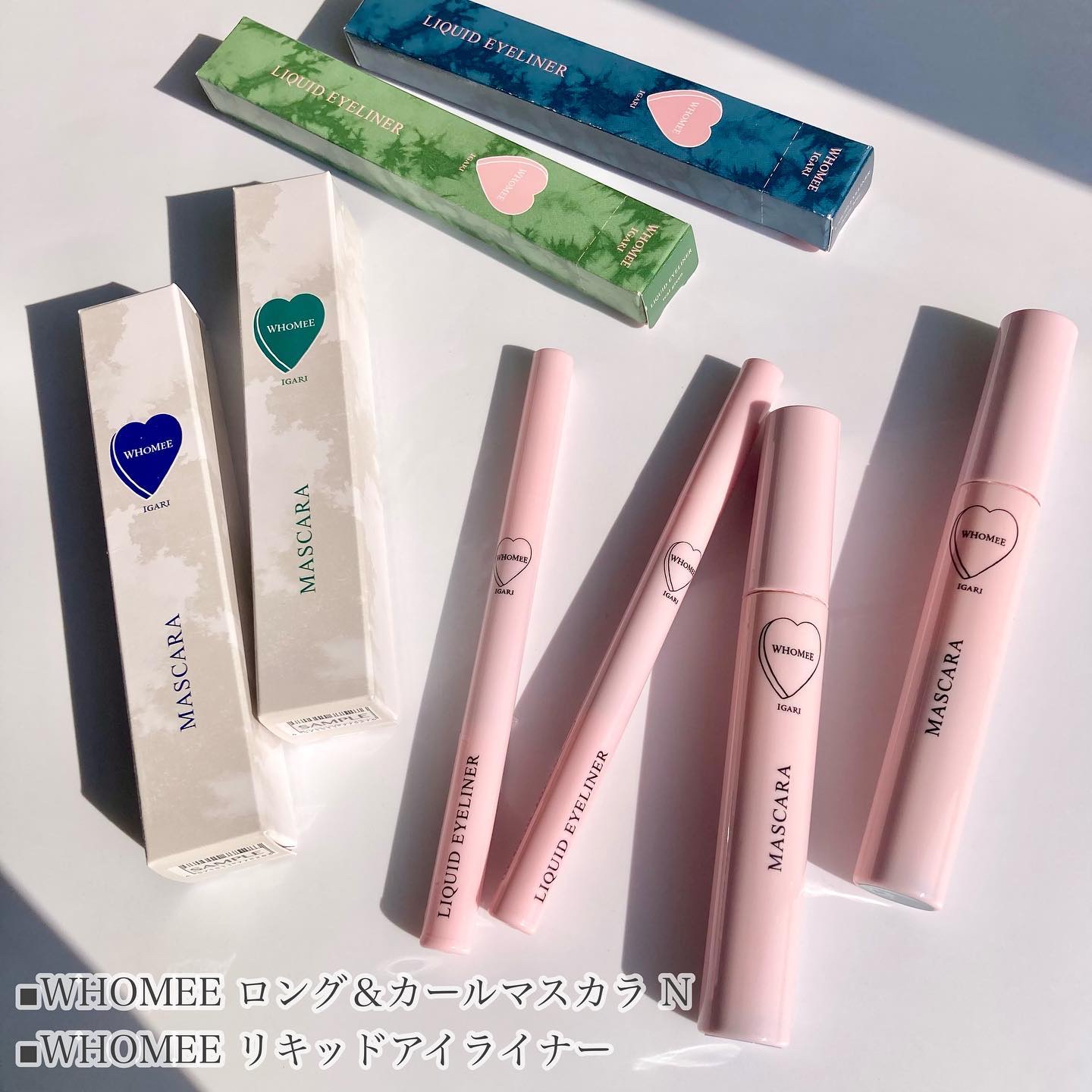 リキッドアイライナー デニムブルー/WHOMEE/リキッドアイライナーを使ったクチコミ（2枚目）