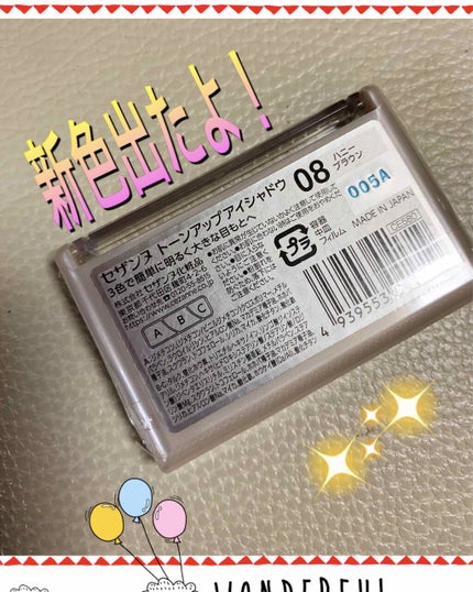 トーンアップアイシャドウ/CEZANNE/アイシャドウパレットを使ったクチコミ(1枚目)