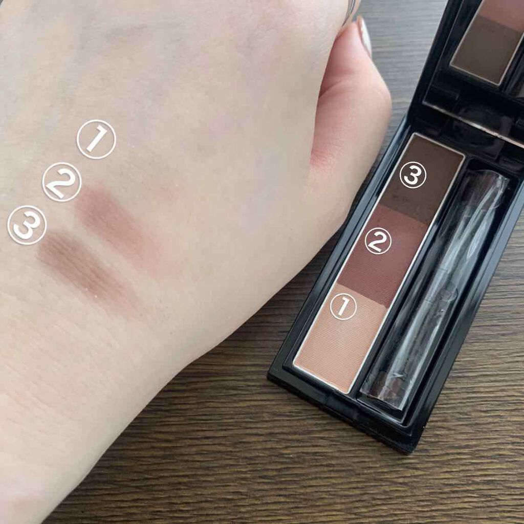 ヴィセ リシェ アイブロウパウダー/Visée/パウダーアイブロウを使ったクチコミ(2枚目)