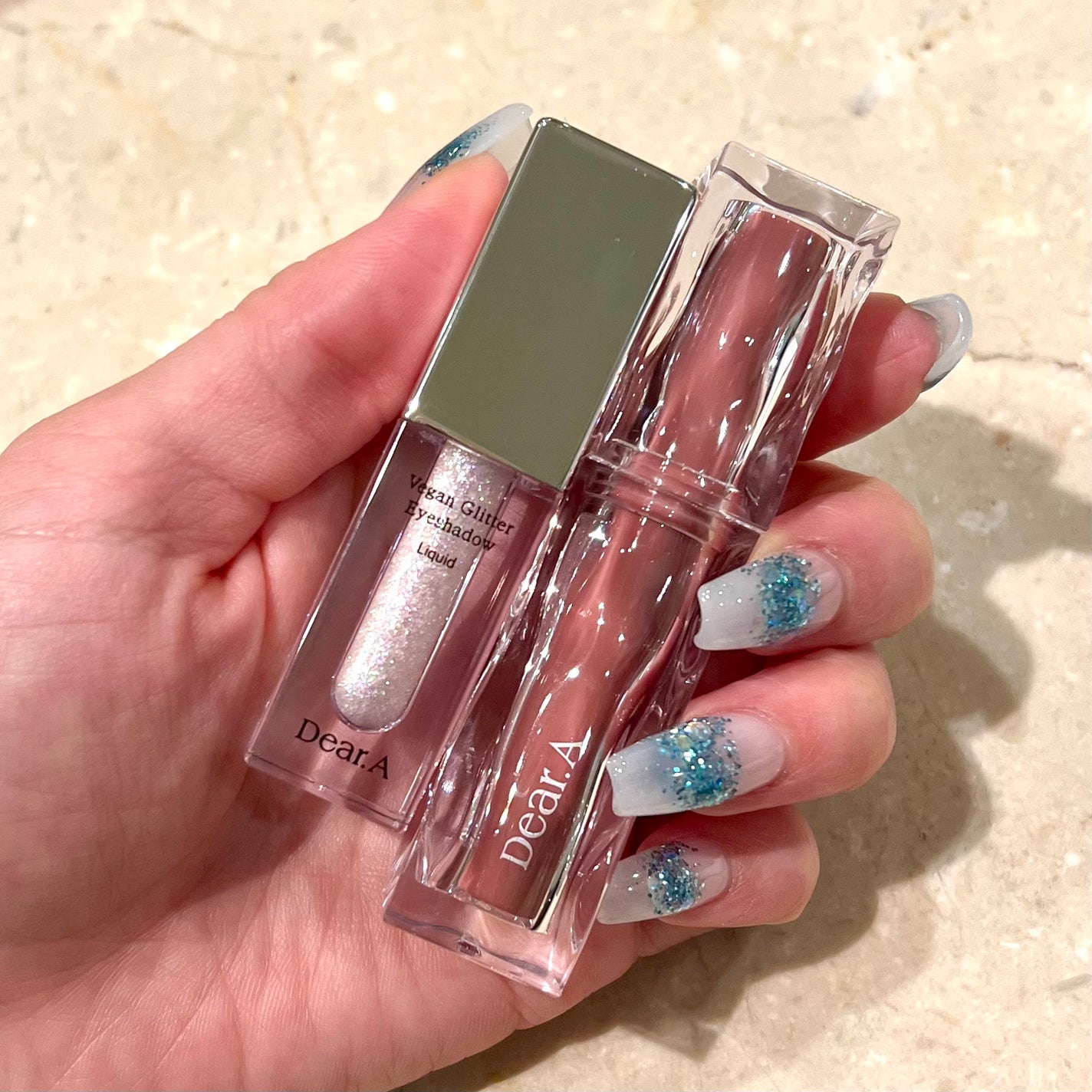 グリッターアイシャドウ/Dear.A/グリッターを使ったクチコミ(1枚目)