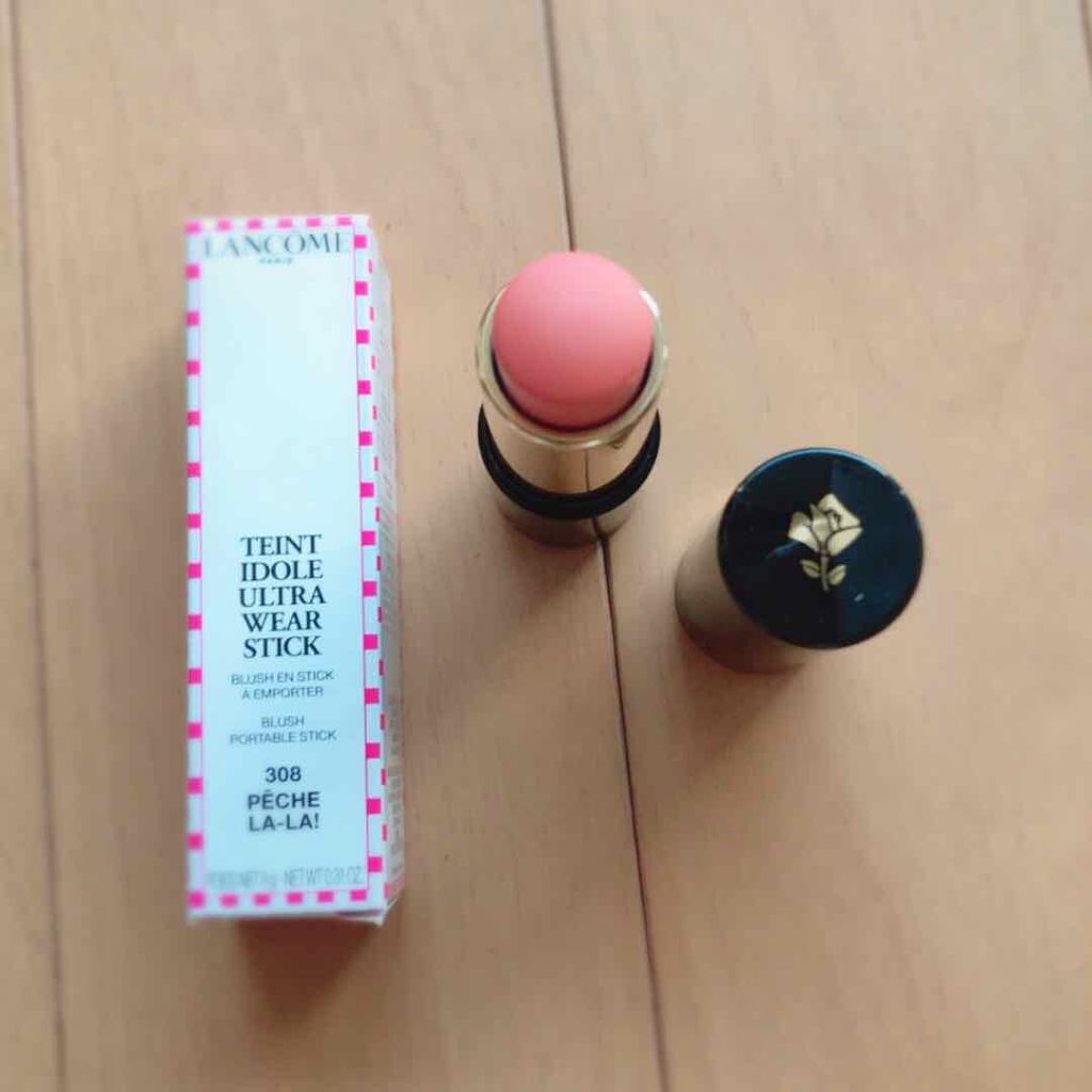 タンイドル ウルトラ ウェア ブラッシュ スティック/LANCOME/ジェル・クリームチークを使ったクチコミ（3枚目）