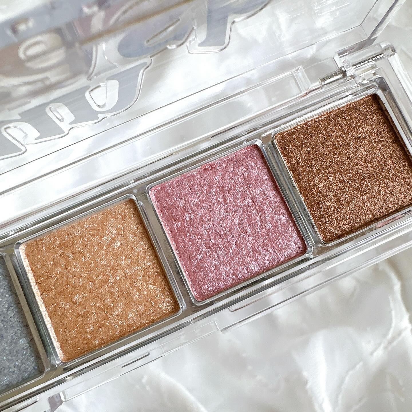 Mood Shower Face Palette No.101 バレリーノシャワー/unleashia/パウダーハイライトを使ったクチコミ（3枚目）