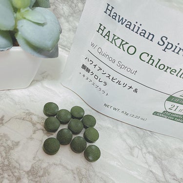 ハワイアンスピルリナ＆醗酵クロレラ/Vgan/健康サプリメントを使ったクチコミ（3枚目）