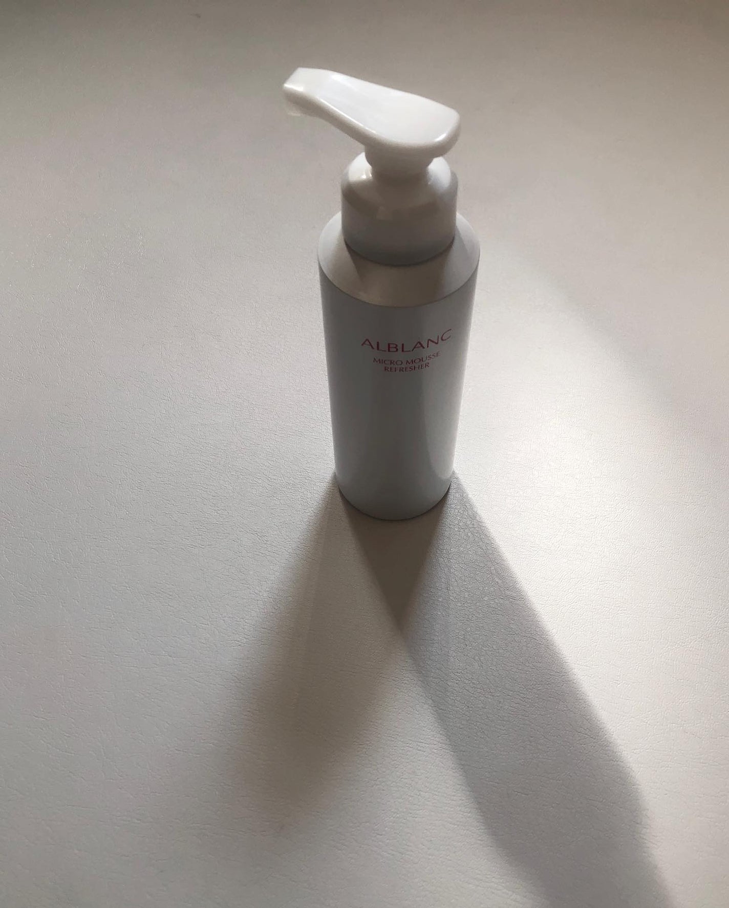 マイクロムース リフレッシャー/ALBLANC/泡洗顔を使ったクチコミ(2枚目)