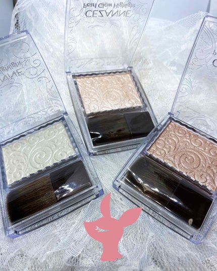 パールグロウハイライト/CEZANNE/パウダーハイライトを使ったクチコミ(1枚目)