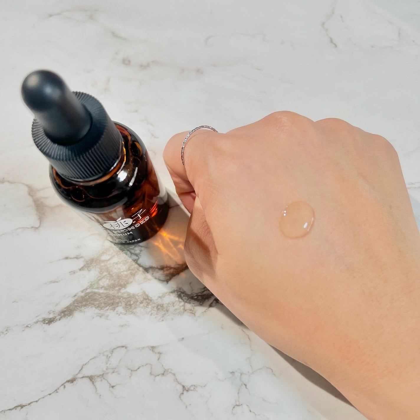 潤姫桃子S1美容液/潤姫桃子/美容液を使ったクチコミ(3枚目)