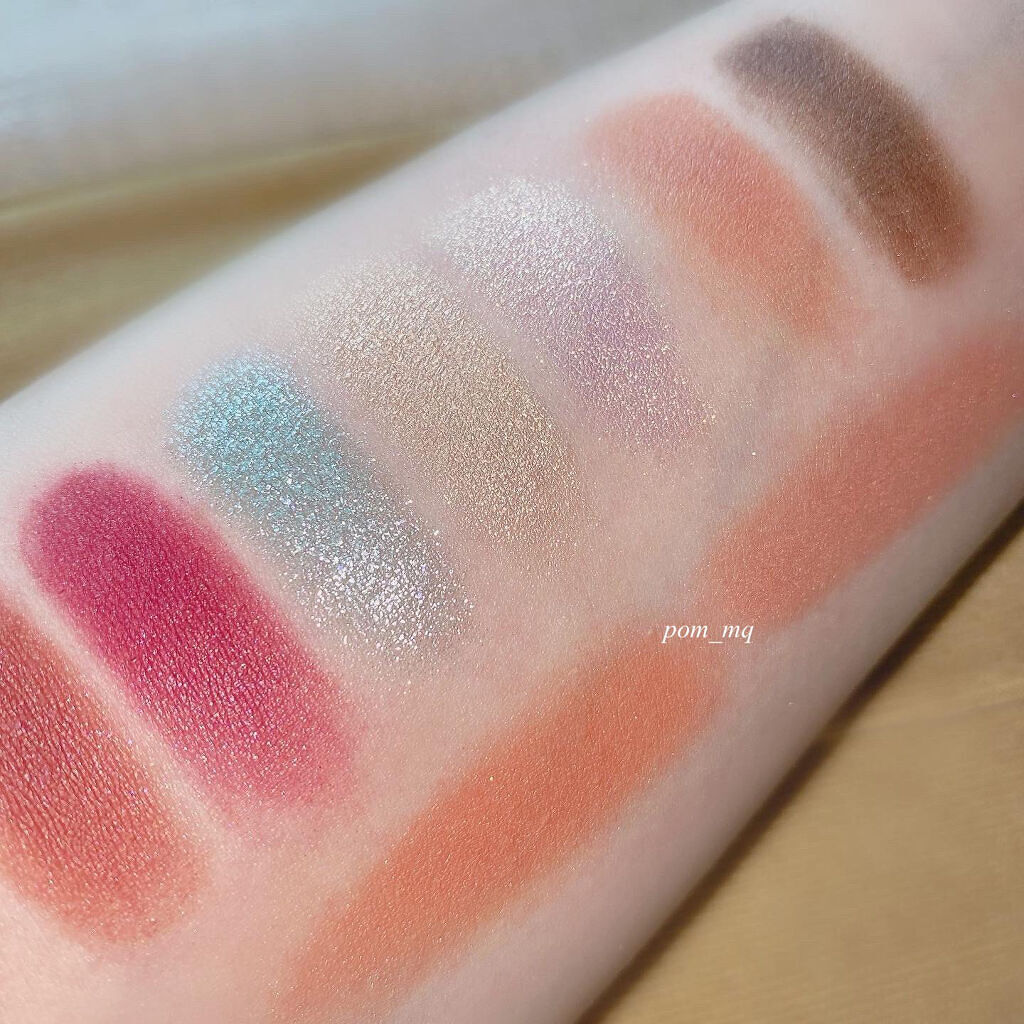 洛神賦アイシャドウパレット/花西子/マルチパレットを使ったクチコミ（3枚目）