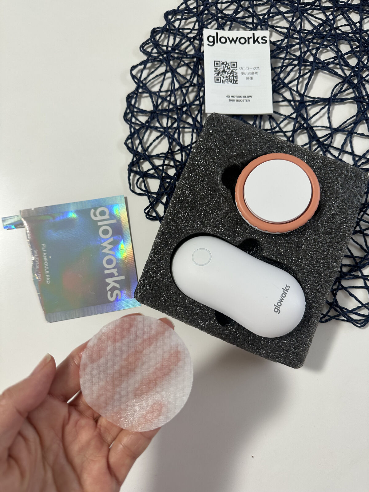  4Dモーションスキンブースタ/gloworks/美顔器・マッサージを使ったクチコミ（2枚目）