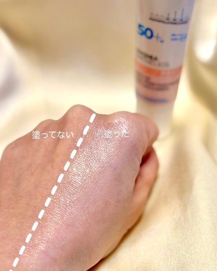 UVイデア XL プロテクショントーンアップ ローズ/ラ ロッシュ ポゼ/日焼け止めクリームを使ったクチコミ(3枚目)