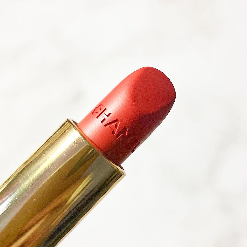 ルージュ アリュール ヴェルヴェット ル リオン ドゥ シャネル/CHANEL/口紅を使ったクチコミ(1枚目)