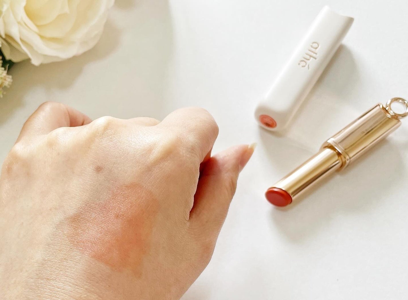 オーセンティック リップ バーム/athé/口紅を使ったクチコミ(4枚目)