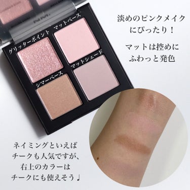 COLORFUL EYE PALETTE/NAMING./アイシャドウパレットを使ったクチコミ（5枚目）