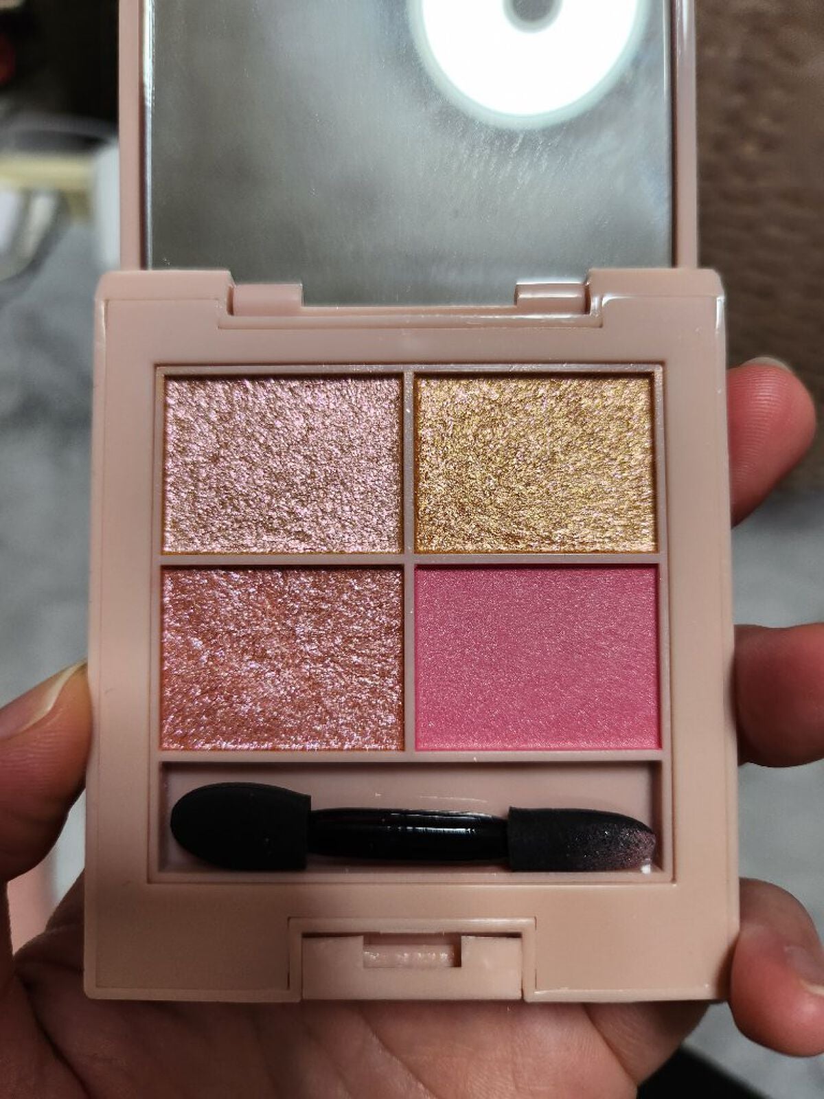 イロアソビ 4色アイパレット/iroasobi/アイシャドウパレットを使ったクチコミ(2枚目)