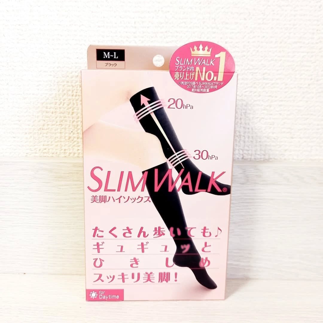 スリムウォーク 美脚ハイソックス/SLIMWALK/着圧ソックス・レギンスを使ったクチコミ(3枚目)