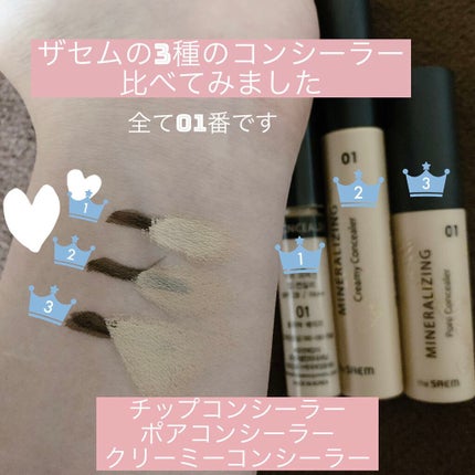 ミネラライジング ポア コンシーラー/the SAEM/リキッドコンシーラーを使ったクチコミ(1枚目)