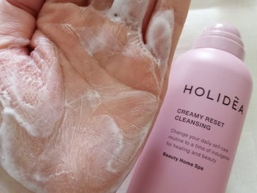 ホリーディア クリーミーリセットクレンジング/HOLIDEA/泡洗顔を使ったクチコミ（5枚目）