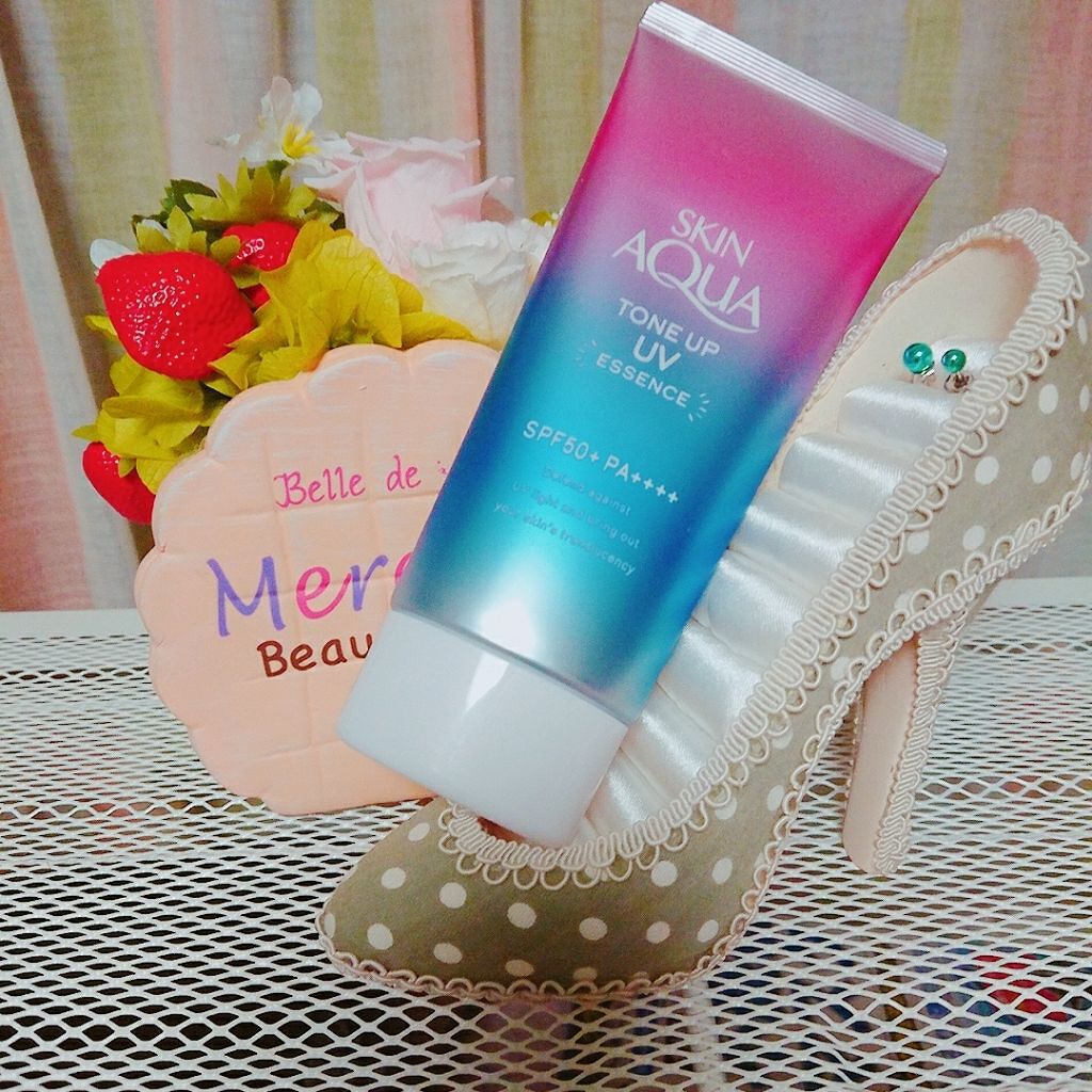 スキンアクア トーンアップUVエッセンス/スキンアクア/日焼け止めクリームを使ったクチコミ（1枚目）