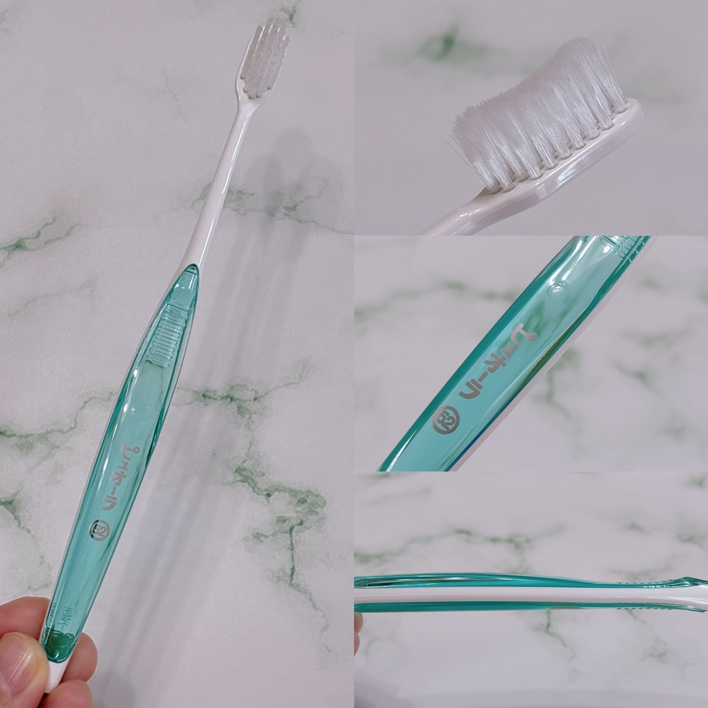 ピュオーラ ハブラシ 薄型コンパクト/ピュオーラ/歯ブラシを使ったクチコミ（3枚目）